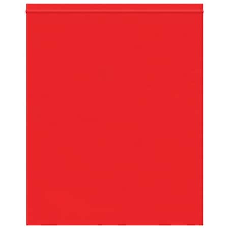 Bsc Preferred 10 x 12'' - 2 Mil Red Reclosable Poly Bags, 1000PK BUY03998017